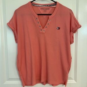 NWOT Tommy Hilfiger Women's Pink Short Sleeve Tee